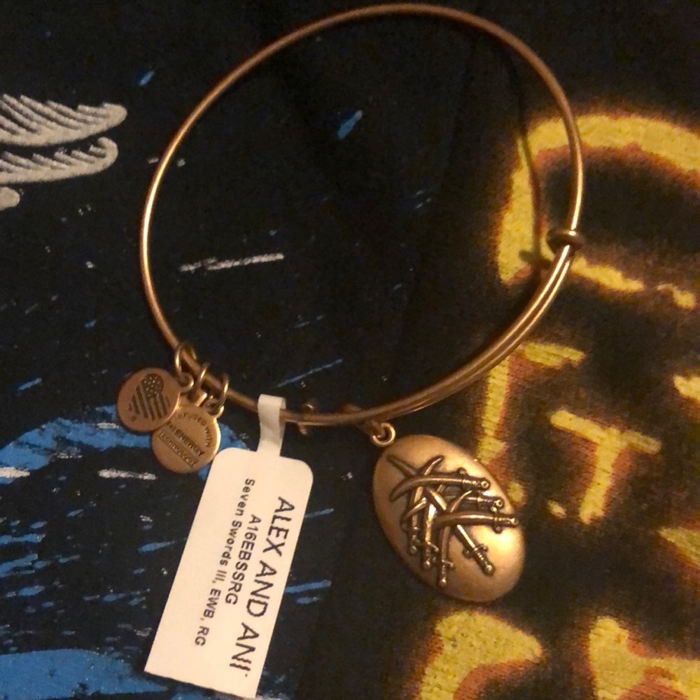 Alex and ani seven swords gold
